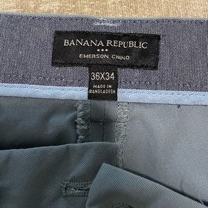Banana Republic Mens Emerson Chino Pant 36x34